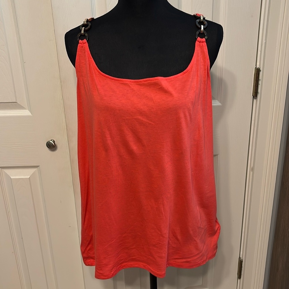 MICHAEL Michael Kors Three-Ring Tank Top